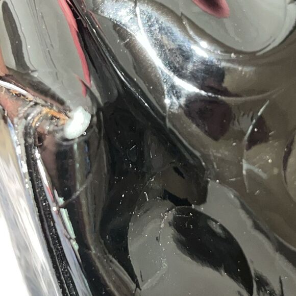 Coach Signature Patent Leather Shoulder Bag - Picture 9 of 11